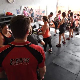 Group Training sessions at Striders PT Studios around North Brisbane